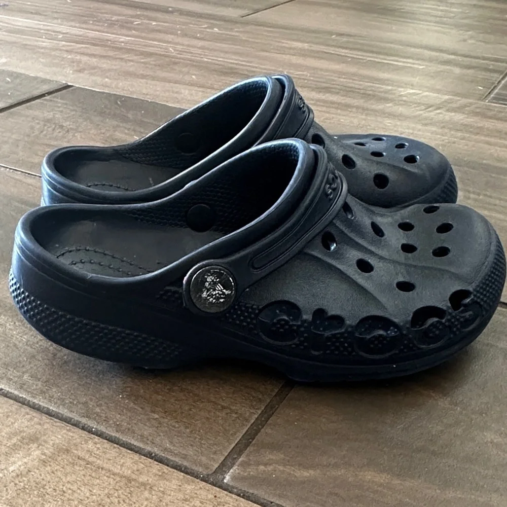 CROCS Kids Navy Slip-On Clogs